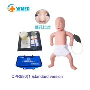 高级新生儿急救技能培训人体模型，用于护理教学CPR培训模型