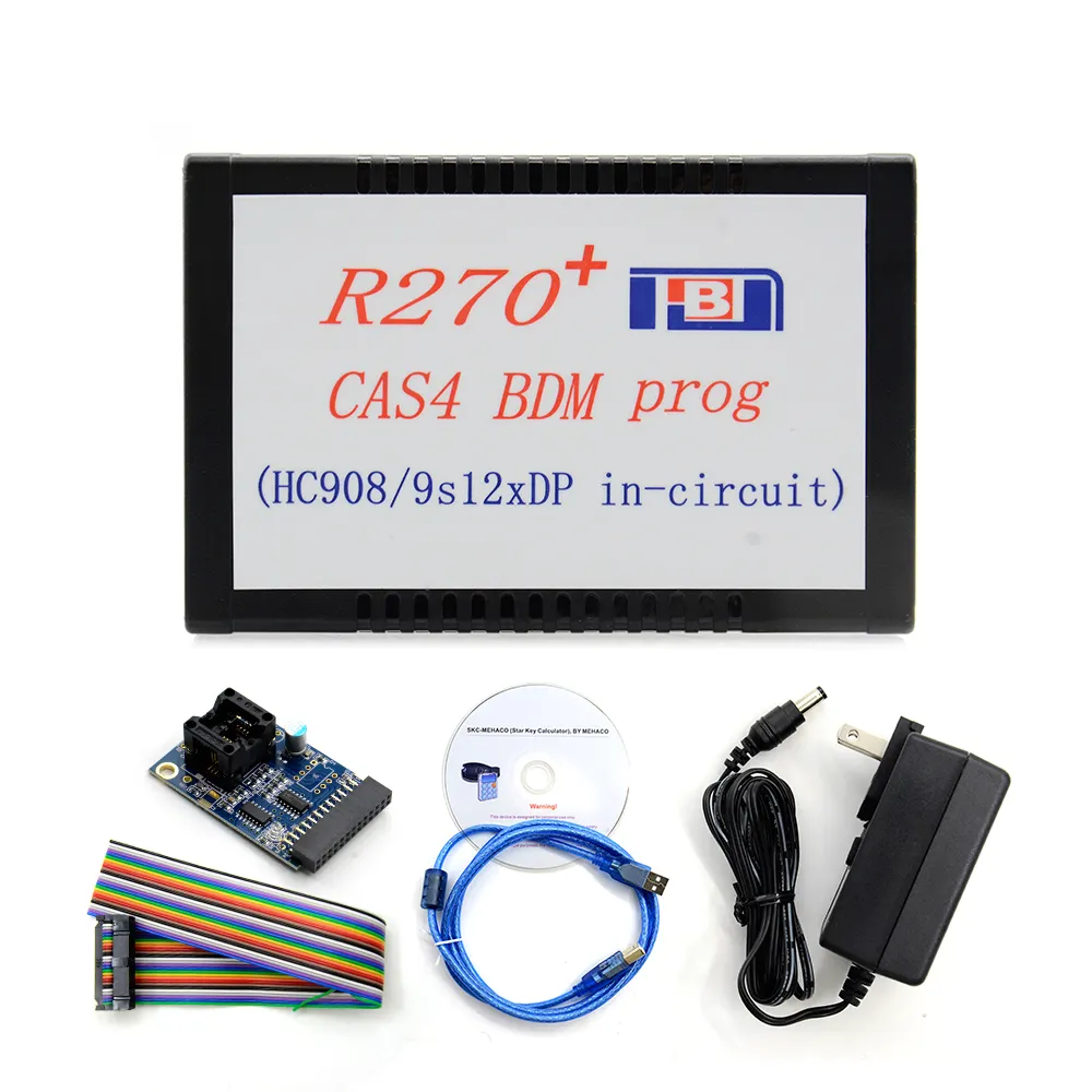 Programmeur R270 + V1.20 R270 BDM pour programmeur de clé automatique de programmeur de BMW CAS4 BDM
