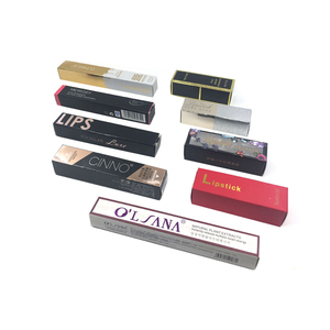 Tùy Chỉnh In Đầy Đủ Màu Sắc Son Môi Lỏng Hộp Giấy Lá Vàng Giấy <span class=keywords><strong>Fancy</strong></span> Son Bóng Bao Bì Mỹ Phẩm Hộp Quà Tặng Sang Trọng - Product Image 2