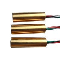 Lasence 8mm Diamètre Petite Taille Module Laser Vert Puissant 30mW 532nm Spot Laser Vert, Matériau Cuivre Stylo Laser Vert