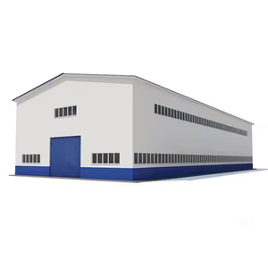 Hangar modulaire préfabriqué pour poulailler préfabriqué Structure d'atelier léger en acier pour constructeurs intelligents - Product Image 2