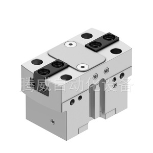 Pinza Neumática de Sujeción Lateral de Baja Vibración y Larga Duración con Movimiento Sincrónico de Apertura y Cierre Paralelo - Product Image 3