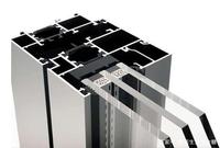 Portes et fenêtres à cadre en aluminium résistant aux chocs et aux ouragans Fenêtre à battant coulissante à double vitrage en aluminium