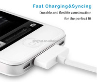 Cable conector adaptador de carga blanco para iPhone 4/2/3 iPad 1/para iPod Sync Data 12 meses de garantía blindaje trenzado al por mayor