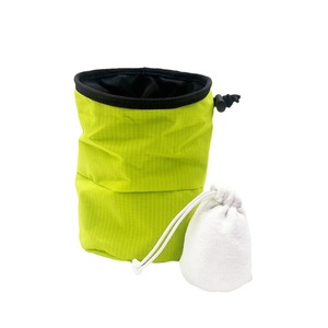 Custom Chalk <b>Bag</b> for Rock Climbing, Bouldering Chalk <b>Bag</b> Bucket with Quick-<b>Clip</b> Belt, Zippered Pockets and Pouch - Product Image 5