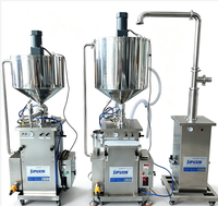 Machine de remplissage semi-automatique à température constante SIPUXIN pour la vaseline, la cire de bougie, la cire capillaire, les onguents et les pâtes épaisses
