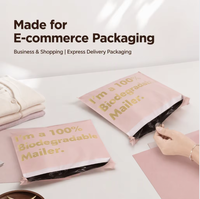 Enveloppes d'expédition écologiques en polymailers, pochettes de courrier personnalisées pour le commerce électronique