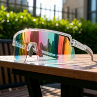 Lunettes de soleil sport polarisées photochromiques semi-cerclées personnalisées Dacheng pour la course et le cyclisme
