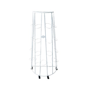 Support de plantes d'intérieur en métal à vente directe, grand présentoir à fleurs multi-niveaux à 5 étages avec roulettes - Product Image 2