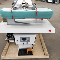Presse à vapeur à commande au pied pour vêtements, machine de finition de vêtements avec extraction sous vide pour le traitement des vêtements
