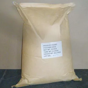 Price of itaconic acid 99.6% cas 97-65-4 itaconic acid powder