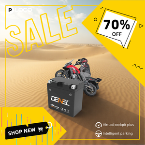 <span class=keywords><strong>Batería</strong></span> <span class=keywords><strong>de</strong></span> Motocicleta Recargable DENEL <span class=keywords><strong>de</strong></span> 12v 5Ah <span class=keywords><strong>de</strong></span> Alto CCA y Baja Resistencia <span class=keywords><strong>para</strong></span> 125cc 150cc 250cc - Product Image 3