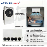 Climatiseur de camping-car 24V à système split, solution climatique autonome pour un confort de voyage, compresseur scroll pour camping-car 12V