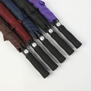 Paraguas de Golf con Protección UV y Marco de Fibra de Vidrio con Mango de Plástico Estilo Chino, Nuevo, para Publicidad y Promoción - Product Image 2