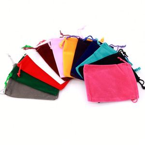 Bolsa de Regalo de Terciopelo Multicolor de 7x9 CM para Joyería, para Fabricación y Almacenamiento de Joyas - Product Image 2