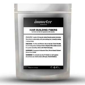 Sachets de recharge personnalisés 25/50/100g pour recharger votre flacon existant de fibres capillaires densifiantes - Product Image 5