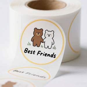 Pegatinas de Vinilo Adhesivas Personalizadas a Todo Color con Logotipo, Resistentes al Agua, con Holograma y Diseño de Dibujos Animados, MOQ Bajo - Product Image 3