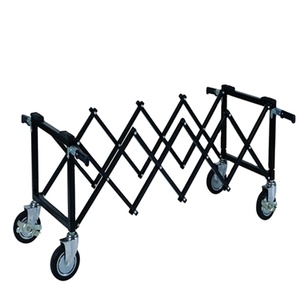 棺用頑丈な折りたたみ式アルミニウム合金棺トロリー - Product Image 4