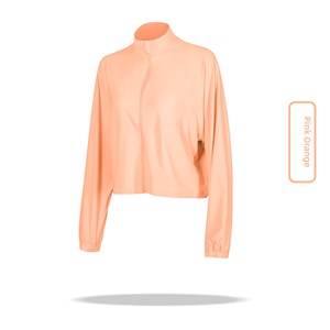 Femmes été veste de course <span class=keywords><strong>en</strong></span> plein air recadrée léger manteau de protection UV vêtements de sport <span class=keywords><strong>acheter</strong></span> des articles <span class=keywords><strong>en</strong></span> <span class=keywords><strong>vrac</strong></span> pour la revente - Product Image 5