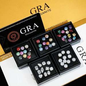 Xingyue - Piedra de Moissanita Suelta con Certificación GRA, Cultivada en China, Color D, Claridad VVS, Corte Brillante, Diamante Suelto - Product Image 2