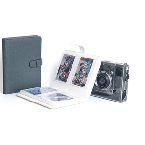 Pour <span class=keywords><strong>Fujifilm</strong></span> <span class=keywords><strong>Instax</strong></span> <span class=keywords><strong>Wide</strong></span> <span class=keywords><strong>Film</strong></span> Wide300 400 Caméra 80 Poches Couleur Pure PU Cuir Photos Album Binder Photo Album Foto - Product Image 3