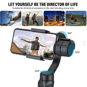 Nouveau support flexible universel F6 Way 3 pour téléphone portable, caméra vidéo <span class=keywords><strong>et</strong></span> selfie stick, compatible avec les gestes IA 5.2 - Product Image 5
