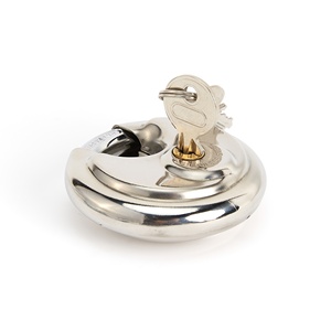 Ingrosso su misura 304 in acciaio inox blocco a disco rotondo lucchetto chiave sblocca impermeabile e antifurto finitura durevole e lucida - Product Image 2