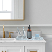 Meilleures ventes Produits tendance dans la salle de bains Meilleures ventes Plateau de toilette pour savon d'évier Plateau de service en silicone