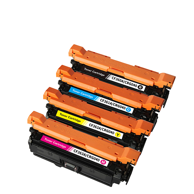 Befon CF360A CF508A CRG040 CF361A CF362A CF363A Compatible HP Color Laser Enterprise Toner Cartridge for