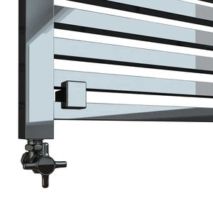 Calentador de toallas de baño, secador, toallero eléctrico de acero inoxidable 304, diseño calentado por agua, radiador de toallas hidrónico - Product Image 4