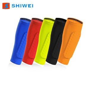 Shiwei Honeycomb Calf <b>Protectors</b> Blue High Elasticity Breathable Running Fitness Protection - Product Image 5