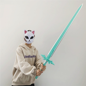 Espada PROPLICA <span class=keywords><strong>de</strong></span> Sword Art Online: Alicization War of Underworld, Ao BaRa No <span class=keywords><strong>Ken</strong></span>, Espada Azul Rosa, Artesanía <span class=keywords><strong>de</strong></span> Plástico, Espada <span class=keywords><strong>de</strong></span> Juguete <span class=keywords><strong>de</strong></span> PU - Product Image 5