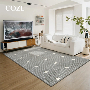 <span class=keywords><strong>Tappeto</strong></span> su Misura in Stile Moderno <span class=keywords><strong>Beige</strong></span> <span class=keywords><strong>e</strong></span> <span class=keywords><strong>Grigio</strong></span> per Soggiorno <span class=keywords><strong>e</strong></span> Camera da Letto - Product Image 2