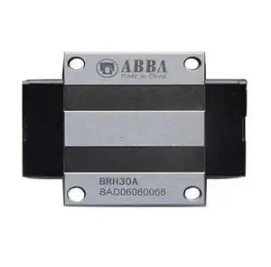 Guia linear do bloco do deslizador abba rolamentos lineares originais guia linear da escorregadia para atuador linear