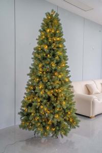 <span class=keywords><strong>Sapin</strong></span> de Noël de table pré-éclairé en forme de <span class=keywords><strong>sapin</strong></span>, directement de l'usine, branches en PE et PVC, luxueux et épais avec LED chaudes - Product Image 3