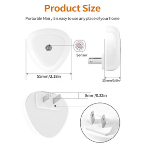 <span class=keywords><strong>Luz</strong></span> Nocturna LED de Fácil Instalación, Lámpara con Sensor Automático sin Cables para Uso Doméstico - Product Image 4