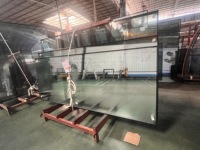 Panneaux en verre trempé monolithique de 12 mm pour façades à fixation ponctuelle, design moderne, garantie à vie, décoration de salle de bain et de cuisine, OEM