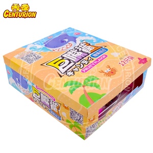 Vente en gros 60 grammes de pierre de chocolat et de gomme à bulles 3 sortes de bonbons en petit bonbon jouet en forme de requin pour enfants - Product Image 3