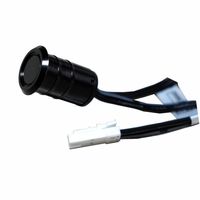 IKSLED 12V Capteur de Proximité Infrarouge à Détection d'Obstacles pour Armoire et Cave à Vin à Double Porte, Interrupteur Tactile, Détection de Mouvement 1-5cm