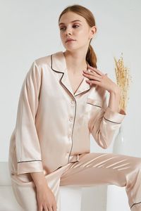 Vietnam Factory Custom Women Pajamas Set Organic Cotton Breathable Sleepwear OEM ODM Private Label Bulk Manufacturing Service - Product Image 4