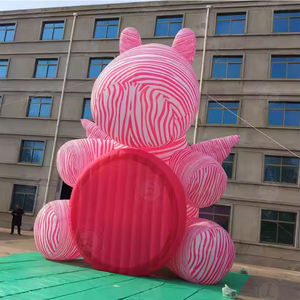 Publicidad inflable <span class=keywords><strong>Lego</strong></span> hombre decoración modelo de dibujos animados para la venta - Product Image 1