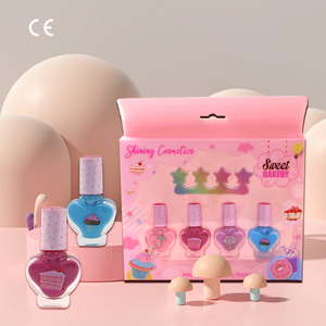 Ensemble de vernis à ongles et de peinture artistique non toxique pour enfants <span class=keywords><strong>Maquillage</strong></span> cosmétique multi-style pour enfants - Product Image 5