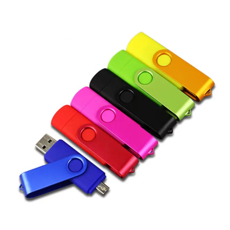 OTG USB Flash Drive với biểu tượng tùy chỉnh Ổ Đĩa Bút USB Flash Drive