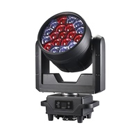 Projecteur LED Zoom B-EYE GBR-BE1940SI IP65 19x40W RGBW 4-en-1 pour extérieur, DMX512, pour concerts et événements