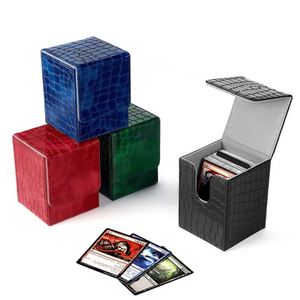 Caja de Cartas con Diseño de Cocodrilo en PU para Commander, Capacidad para +100 Cartas, Caja de Almacenamiento para Magic the Gathering, Yugioh - Product Image 5