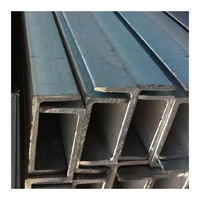 Meilleur prix pour profilé en U en acier, section C, norme ASTM A36 Q235B S235JR 5 #   -20 #   Acier galvanisé en forme de canal de 6 à 12 m de longueur