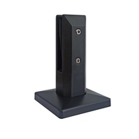 Aleader 304 Acier inoxydable Garde-corps de terrasse Embout en verre pour balustrade Escalier