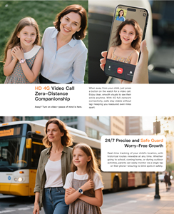 Đồng hồ thông minh trẻ em Aurakidoo Custom TM15 với 4G Wifi, SIM, camera, gọi video, <span class=keywords><strong>GPS</strong></span> định vị dành cho trẻ em - Product Image 3