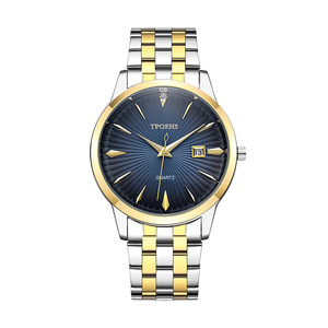 Montre à quartz étanche pour homme, cadran soleil, bracelet en acier inoxydable, date, montre-bracelet de ville - Product Image 6