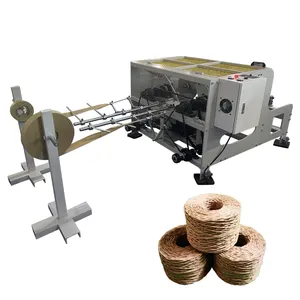 Machine de fabrication de corde en papier torsadé Machine de fabrication de corde en papier kraft à grande vitesse